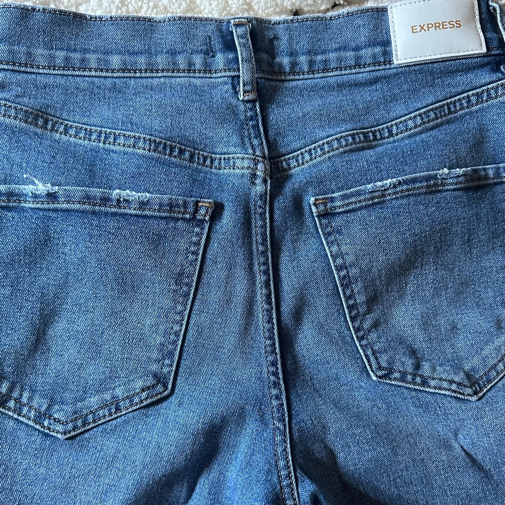 EXPRESS Classic Ankle Jeans - Picture 6 of 7